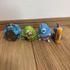 モンスターズ・インク かくれんぼフィギュア全種類4体セット