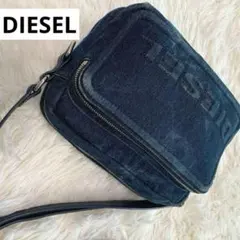 非売品未使用】ディーゼルDIESEL ショップバッグ風エンボスロゴデニム