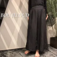 BOU JELOUD 総ゴムイージーパンツ シャカシャカ風