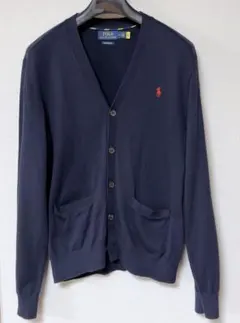【POLO RALPH LAUREN】ピマコットン カーディガン Mサイズ