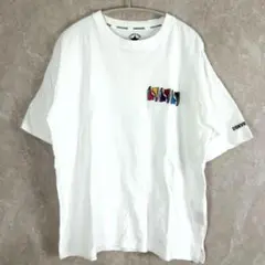 コンバース スニーカー刺繍 Tシャツ ホワイト M オールスター 古着のサムネイル