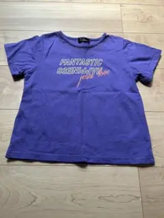 jenni love紫色Tシャツ FANTASTIC HAPPINESS 130