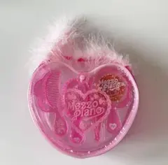 【レア】メゾピアノ　ノベルティグッズ　ヘアケアセット ハートケース付きのサムネイル