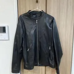 BEAMS HEART レザージャケット ブラック XL
