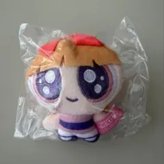 パワーパフガールズ おめめキラキラぬいぐるみ ブロッサム ガチャガチャ
