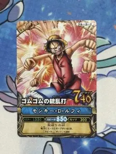 ONE PIECE ワンピーベリーマッチ モンキー・D・ルフィ クルーカード