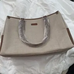 renoma ベージュ トートバッグ