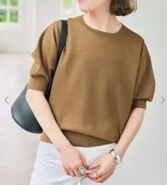 シアーミラノリブパフスリーブプルオーバー　Spick＆Spanのサムネイル
