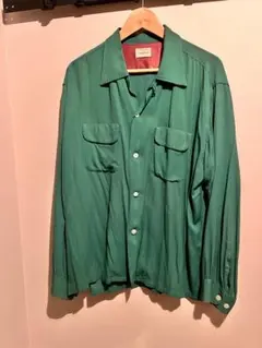 スペシャル ヴィンテージ レーヨンシャツ 50s 60s 菅田将暉 緑 