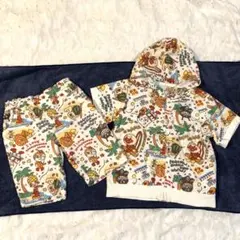 アンパンマン キッズ コレクション / タオル地 セットアップ 上下【100】