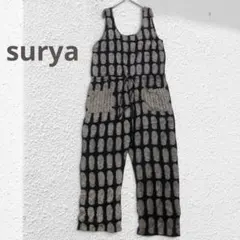 【マライカ】 surya スーリヤ オールインワン ブロックプリント インド製のサムネイル