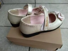 べべ 卒園式入学式 フォーマル ドレスシューズ 女の子 17.0CM パール