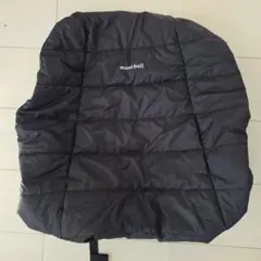 montbell ポケッタブルベビーキャリアウォーマー　ネイビー　ケープ