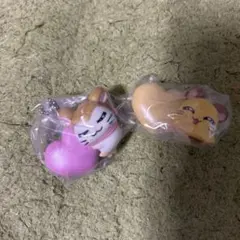 とっとこハム太郎 スイングマスコット マフラーちゃん　ちび丸ちゃん