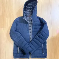 ZARA MAN ネイビー ダウンジャケット Lサイズ