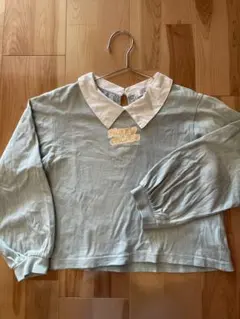 襟付き長袖カットソー130