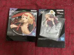 東京リベンジャーズ一番くじ　佐野万次郎　アクリルスタンド/BIG缶バッジ