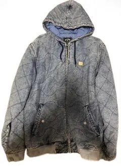 Billabong デニムブルー ジャケット L ブルゾン　ジップパーカー