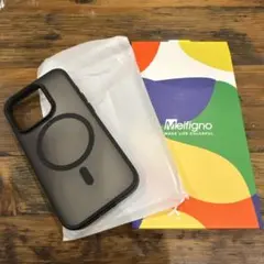 Magsafe対応 iPhone 15 Pro ケース 耐衝撃 (ブラック)