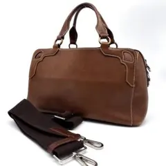 美品】カルティエ　2WAY マルチェロ ドゥ　レザー　革　ショルダーバッグ　革のサムネイル