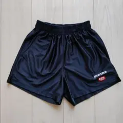 卓球 ユニフォーム VICTAS パンツ 黒 ヴィクタス