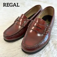 極美品✨REGAL リーガル コインローファー22.5cm EEE レディース