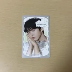 nctwish pop-up ジェヒ トレカ