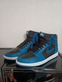 NIKE ナイキ AIR JORDAN 1 ジョーダン ダークマリーナブルー