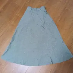 mysty woman オリーブグリーン フレアスカート