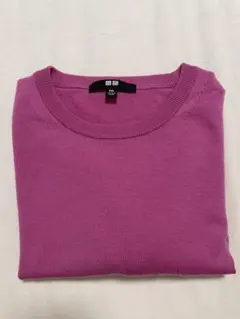 ユニクロ メリノクルーネックセーター xl