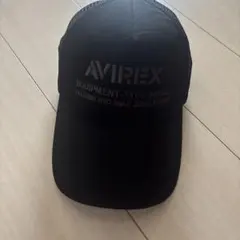 AVIREX メッシュキャップ ブラック カモフラ柄 値下げ交渉次第