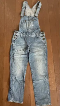 最終お値下げ。Lee デニムオーバーオール サロペット