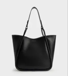 CHARLES & KEITH　ライラ チューブラスラウチートートバッグ　XLのサムネイル