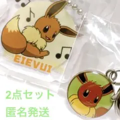 ポケットモンスター グッズ メタルチャーム アクリル キーホルダー イーブイ