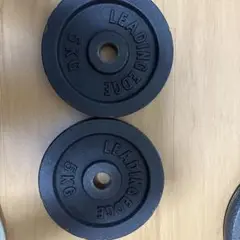 LEADING EDGE 5kg ダンベルプレート 2枚セット