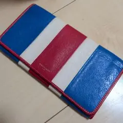BALENCIAGA 長財布 マルチカラー ストライプのサムネイル