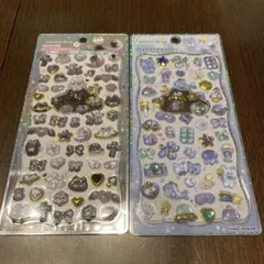 k*♡様 ジュエルプチドロップシール　ストーンつき