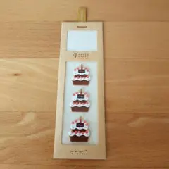ミドリ シール バースデーケーキ柄│シール シール・ステッカー