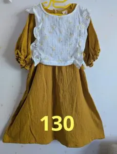 最終価格☆130☆ワンピース＆ベスト☆新品☆のサムネイル