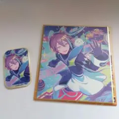 プロセカ 神代類 ミニ色紙 スク缶