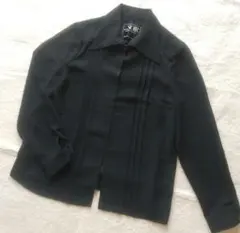 黒　カーディガン　シースルー　薄手ジャケット　喪服　東京ソワール