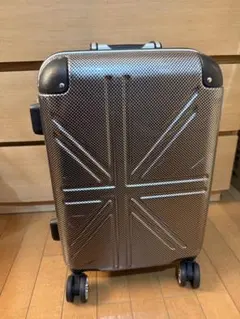 【訳アリ】機内持ち込み可 キャリーケース ユニオンジャック柄 鍵無しのサムネイル