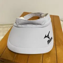 MIZUNO サンバイザー ライトグレーのサムネイル