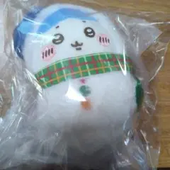 ちいかわ エニマイくじ 雪だるま ぬいぐるみ マスコット　ハチワレのサムネイル
