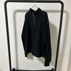 ハーフジップ トレーナー