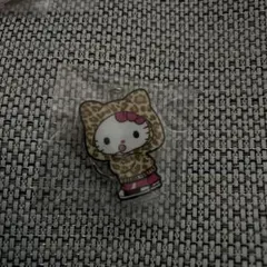 ハローキティ ヒョウ柄　アクリルキーホルダー
