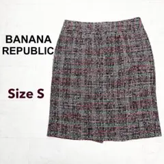 Banana Republic　バナナリパブリック　ツイード　ミニスカート
