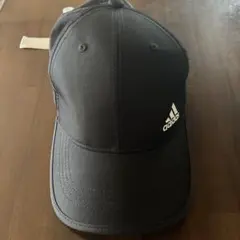 adidas キャップ リボン付き ブラック