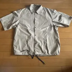 GU ベージュ 半袖ジャケット