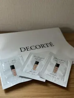 コスメデコルテ ゼンウェアグロウ ファンデーション 3色サンプル